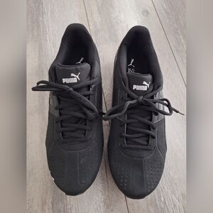 Puma Mens Black Athletic Shoes